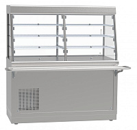 картинка Прилавок-витрина холодильный Abat ПВВ(Н)-70Х-С-01-ОК интернет-магазин Хладекс