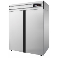 картинка Холодильный шкаф POLAIR CM114-G (ШХ-1,4 нерж.) интернет-магазин Хладекс