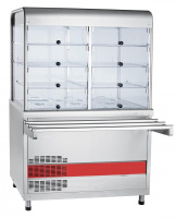 картинка Прилавок-витрина холодильный ПВВ(Н)-70КМ-С-02-НШ интернет-магазин Хладекс