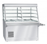 картинка Прилавок-витрина холодильный Abat ПВВ(Н)-70Х-С-01-НШ интернет-магазин Хладекс