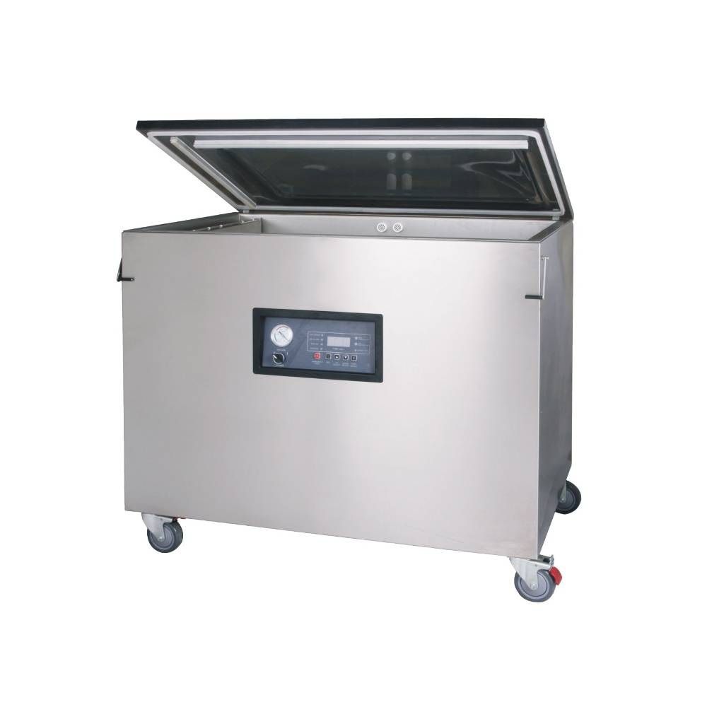 картинка Упаковщик вакуумный Hualian DZQ-1000/2L 220В с опцией газонаполнения (нерж. сталь) интернет-магазин Хладекс картинка Упаковщик вакуумный Hualian DZQ-1000/2L 220В с опцией газонаполнения (нерж. сталь) от магазина Хладекс