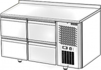 картинка Стол холодильный Polair TM2GN-22-G интернет-магазин Хладекс
