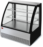 картинка Холодильная витрина МХМ Veneto VSn-0.95 нерж. интернет-магазин Хладекс