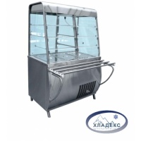 картинка Прилавок-витрина холодильный ПВВ(Н)-70Т-С-НШ интернет-магазин Хладекс