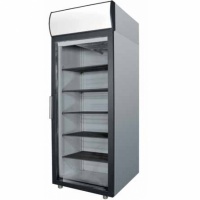 картинка Холодильный шкаф POLAIR DM105-G (ШХ-0,5ДС нерж.) интернет-магазин Хладекс