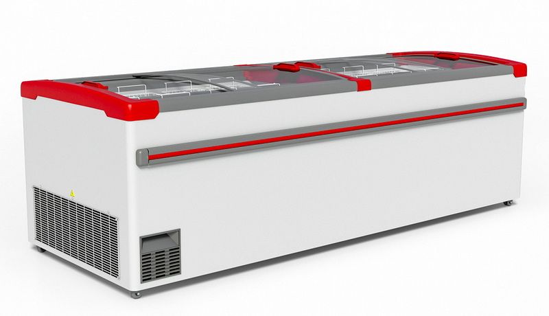 Ларь-бонета морозильная FROSTOR F 2000 ВN серый