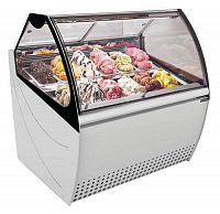картинка Витрина для мороженого EasyBest MAGIC 12, цвет белый RAL9010 интернет-магазин Хладекс