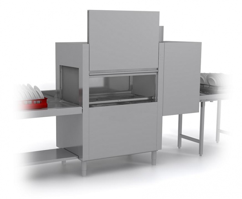 картинка Конвейерная посудомоечная машина Elettrobar Niagara 411.1 T101EBSWAY (левая)  от магазина Хладекс