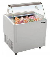 картинка Витрина для мороженого EasyBest SMART 8, цвет белый RAL9010 интернет-магазин Хладекс