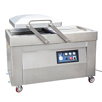 Вакуумный упаковщик Hualian Machinery HVC-510S/2A-G (DZQ-510/2SA) (нерж., газ)