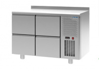 картинка Стол холодильный POLAIR TM2GN-22-G с бортом интернет-магазин Хладекс