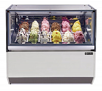 картинка Витрина для мороженого EasyBest JULY 18, цвет белый RAL9010 интернет-магазин Хладекс