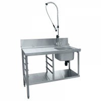 Стол для посудомоечной машины СПМП-6-3 (раздаточный)