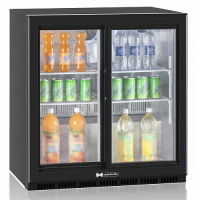 Холодильный барный шкаф Hurakan HKN-DB205S